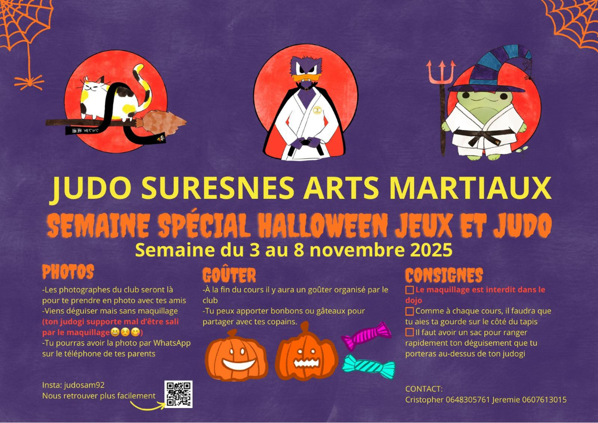 Semaine haloween 2025