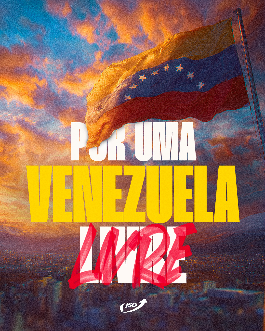 JSD manifesta preocupação com a situação na Venezuela e apela à defesa da democracia e dos direitos humanos