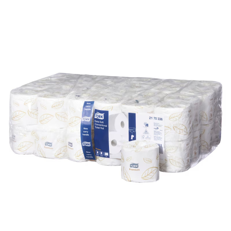 Tork Extra Soft Conventional Toilet Roll 280 sheet x Individually Wrapped 2ply Premium T4 280s x 48