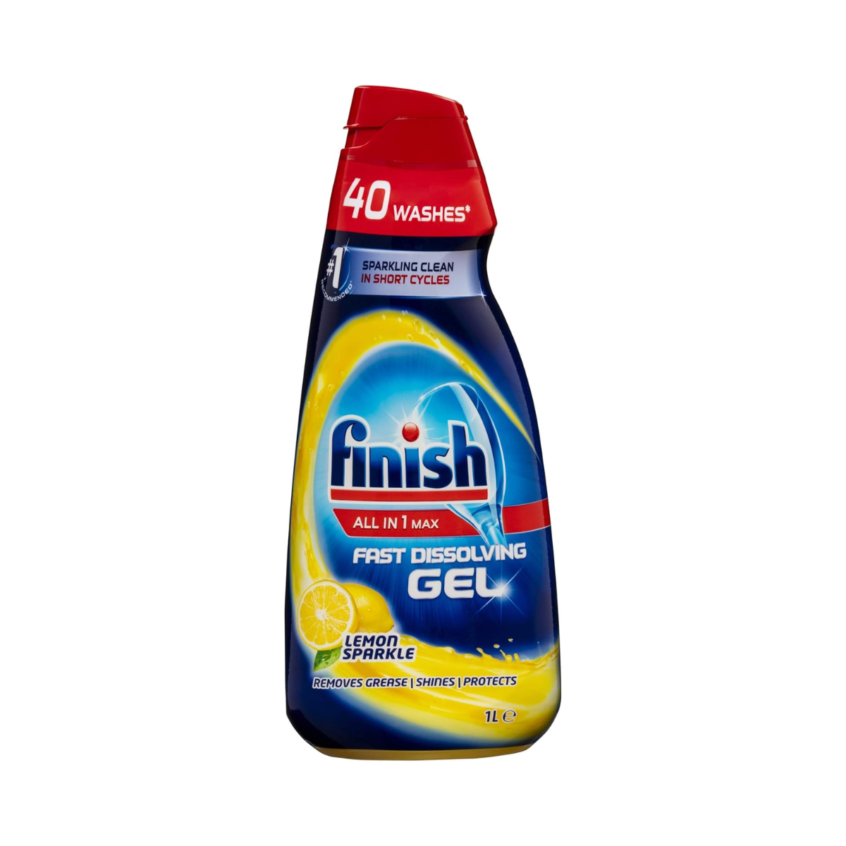 Finish All in One Max Gel Lemon 1L x 5