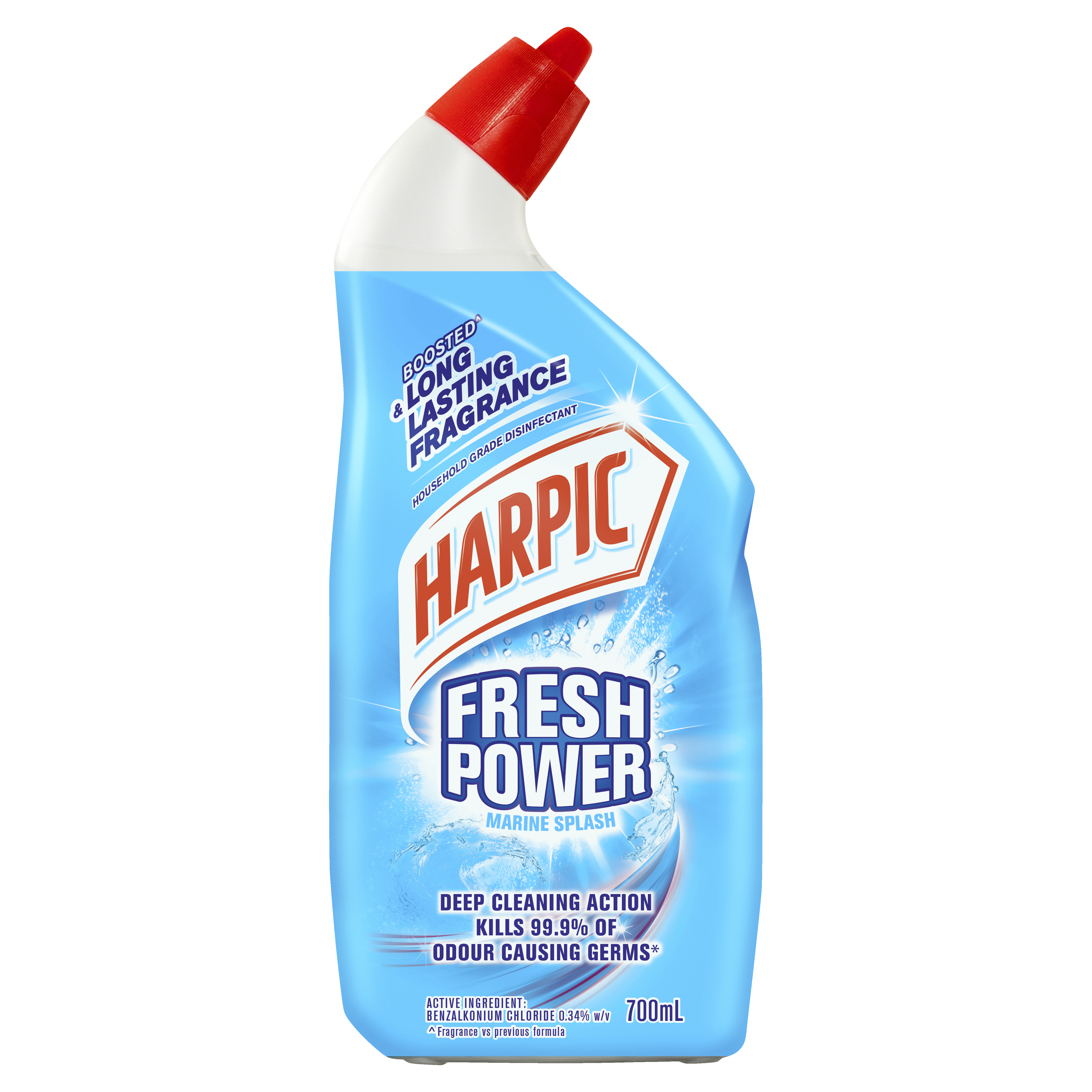 Harpic Fresh Power Marine Splash 700ml x 8