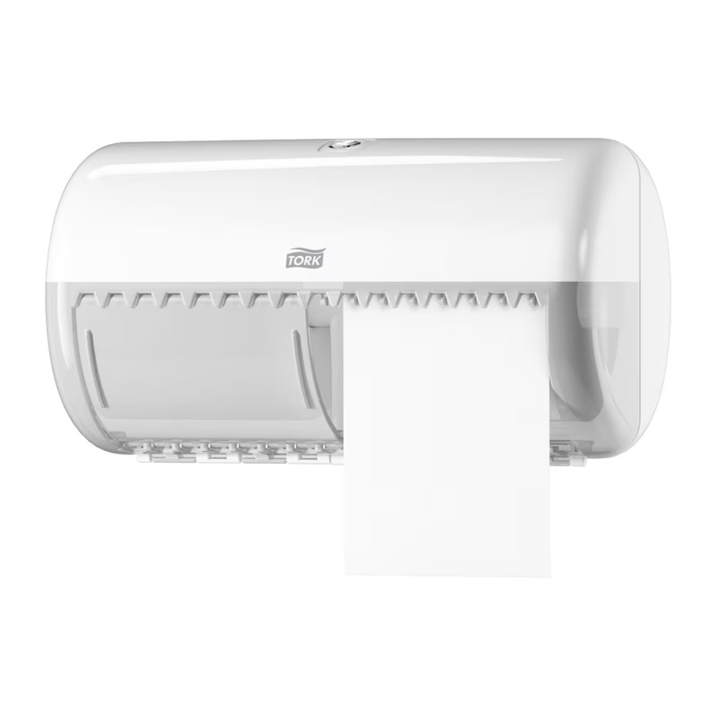 Tork Conventional Toilet Roll Dispenser White T4