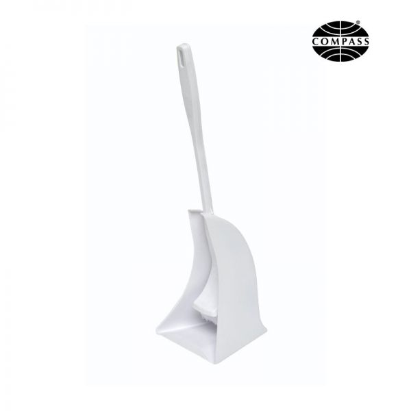 Compass Toilet Brush White Plastic
