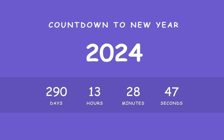 New Year Countdown project image