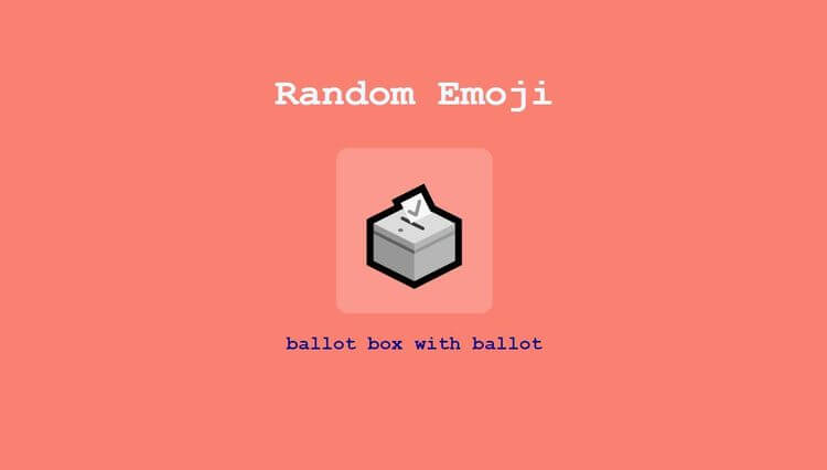 Random Emoji project image