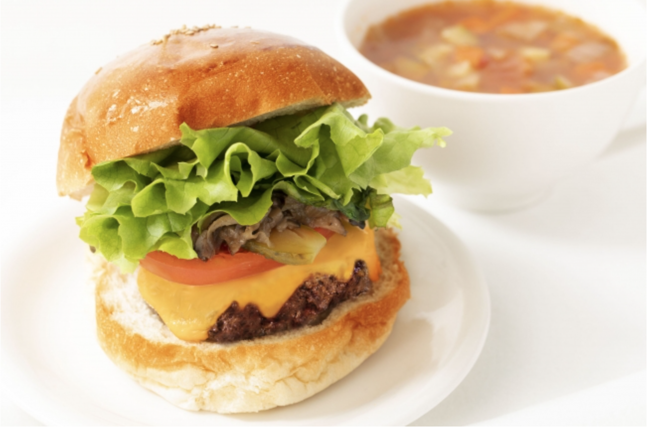 A "Silk Burger" made 50 % from silkworms&nbsp; &nbsp; &nbsp; &nbsp; &nbsp; &nbsp; &nbsp;https://www.ellieinc.co.jp/products