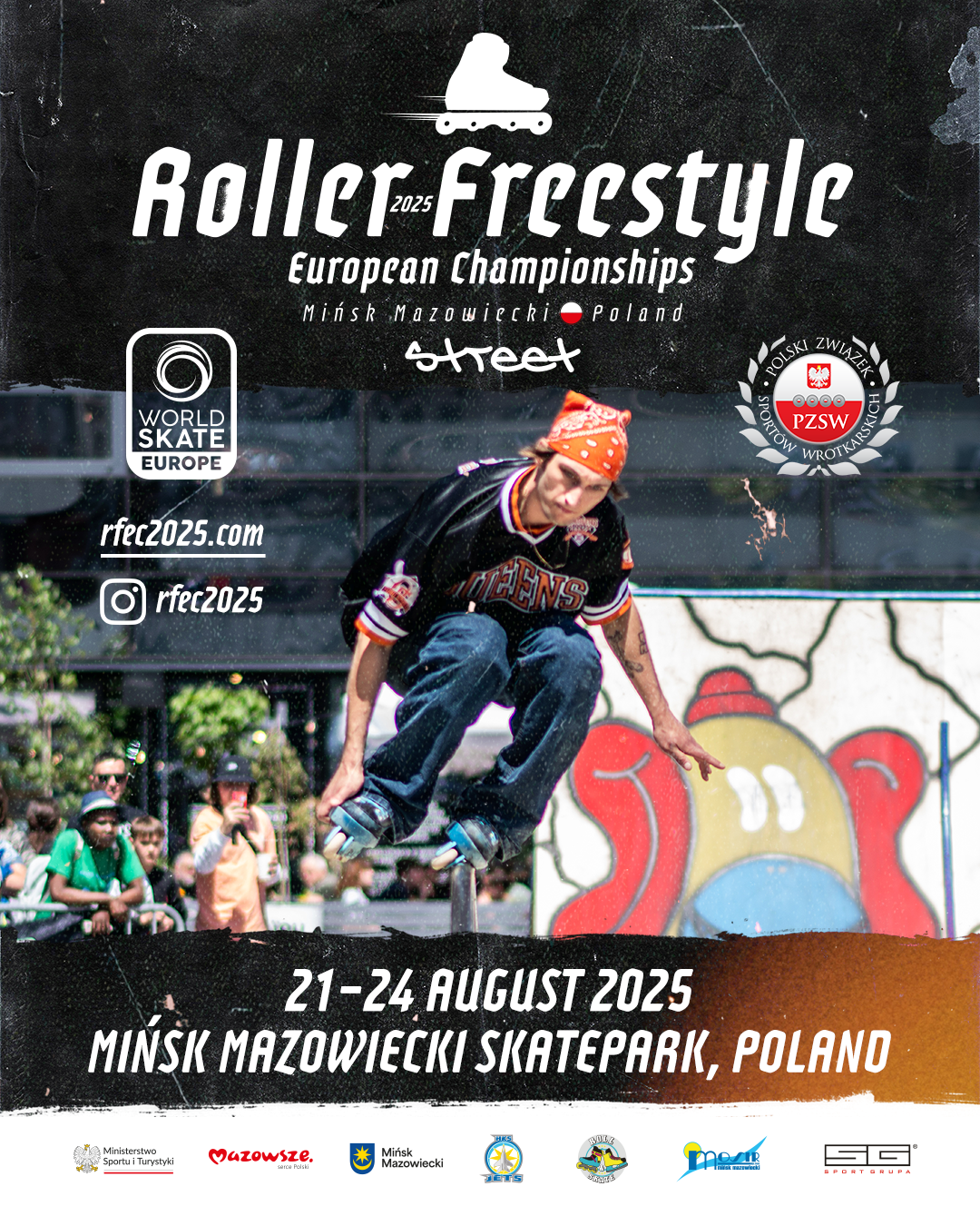 Roller Freestyle European Championship - 2025 Mistrzostwa Europy w jeździe agresywnej na rolkach