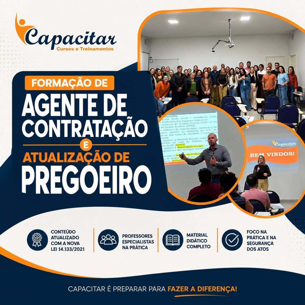 Curso foi um sucesso