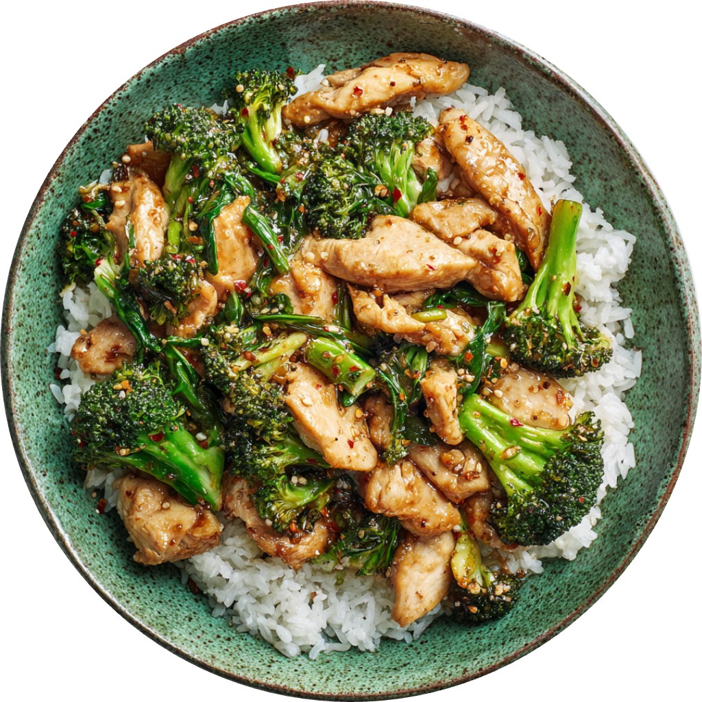 Sheet Pan Chicken And Broccoli Stir-Fry