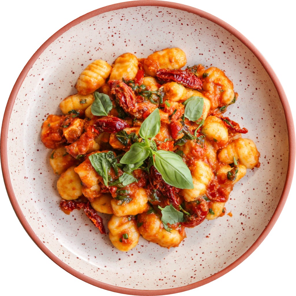 Red Pepper & Bean Gnocchi