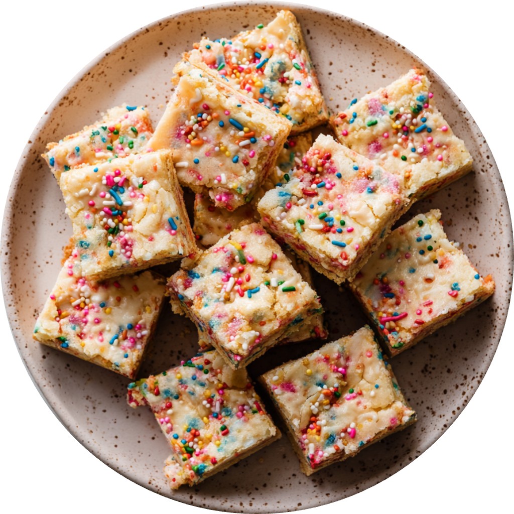 Funfetti Cookie Bars