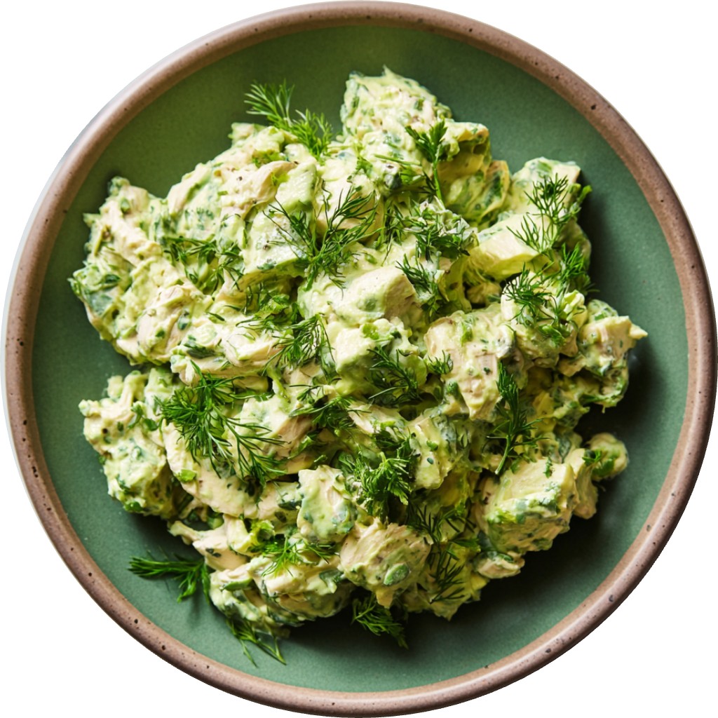 Green Goddess Chicken Salad