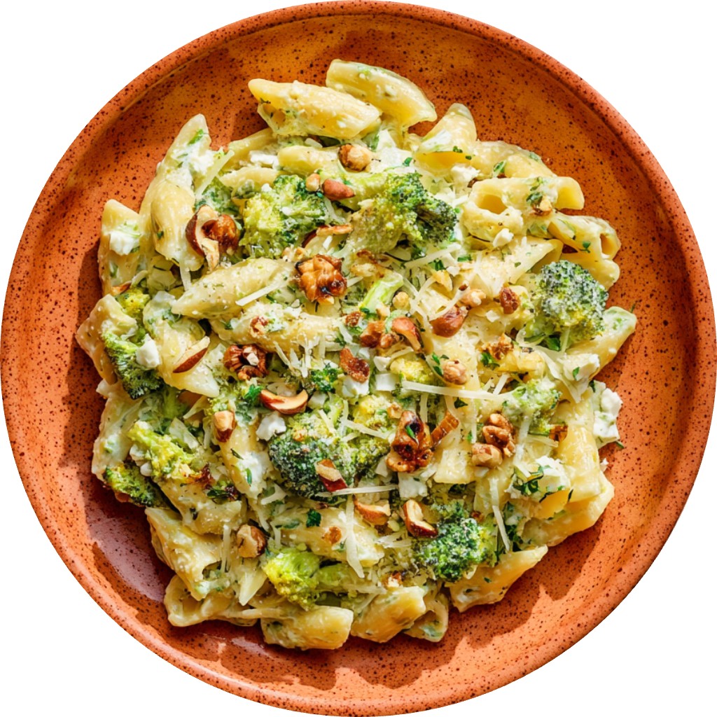 Feta Broccoli Pasta