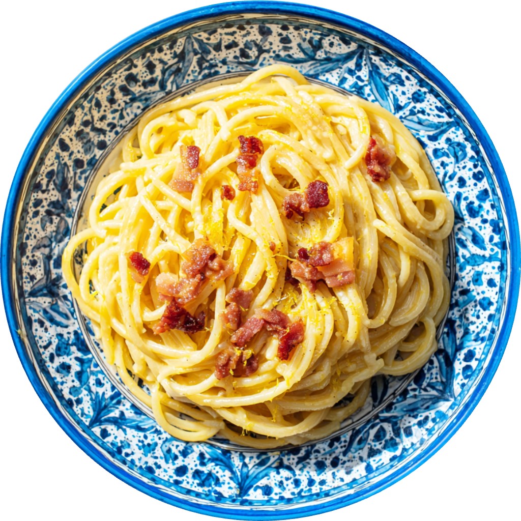 Lemon Lumache Carbonara