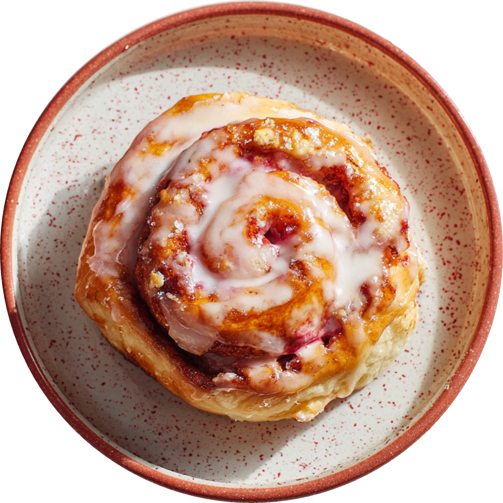 Strawberry Cinnamon Rolls