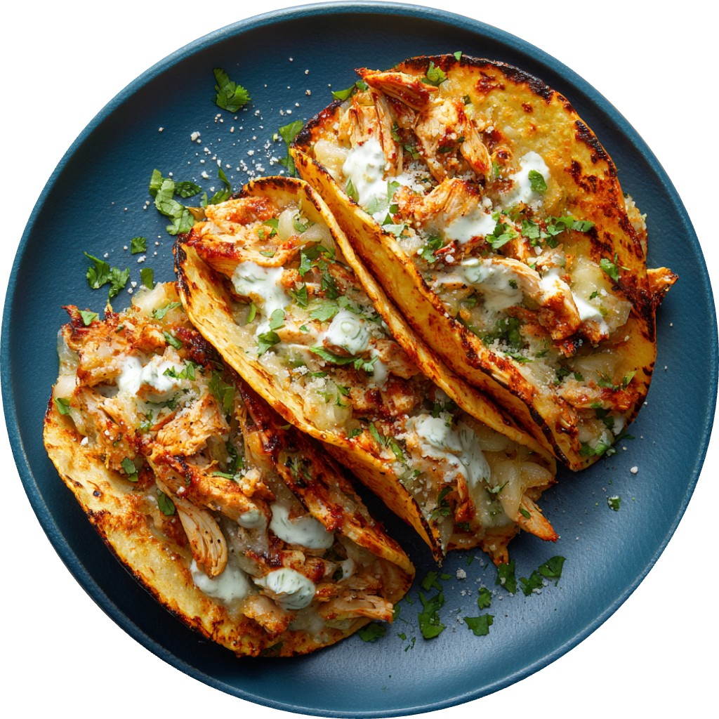 Crispy Chipotle Chicken Tacos