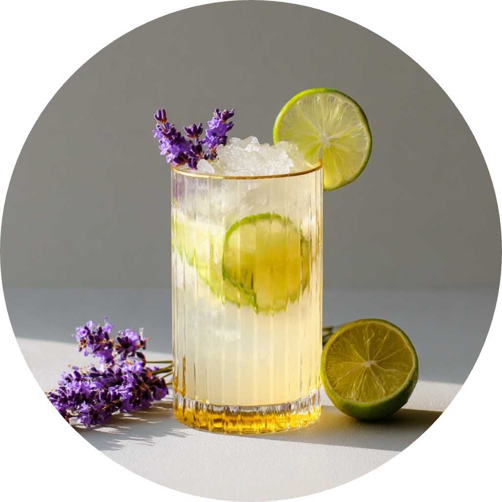 Coconut Lavender Margaritas