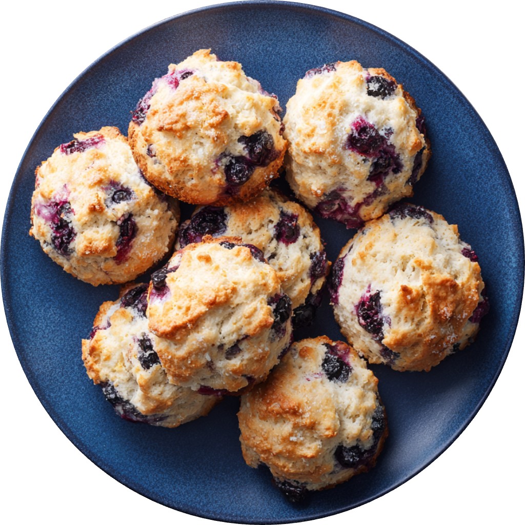 Blueberry Cobbler Scones