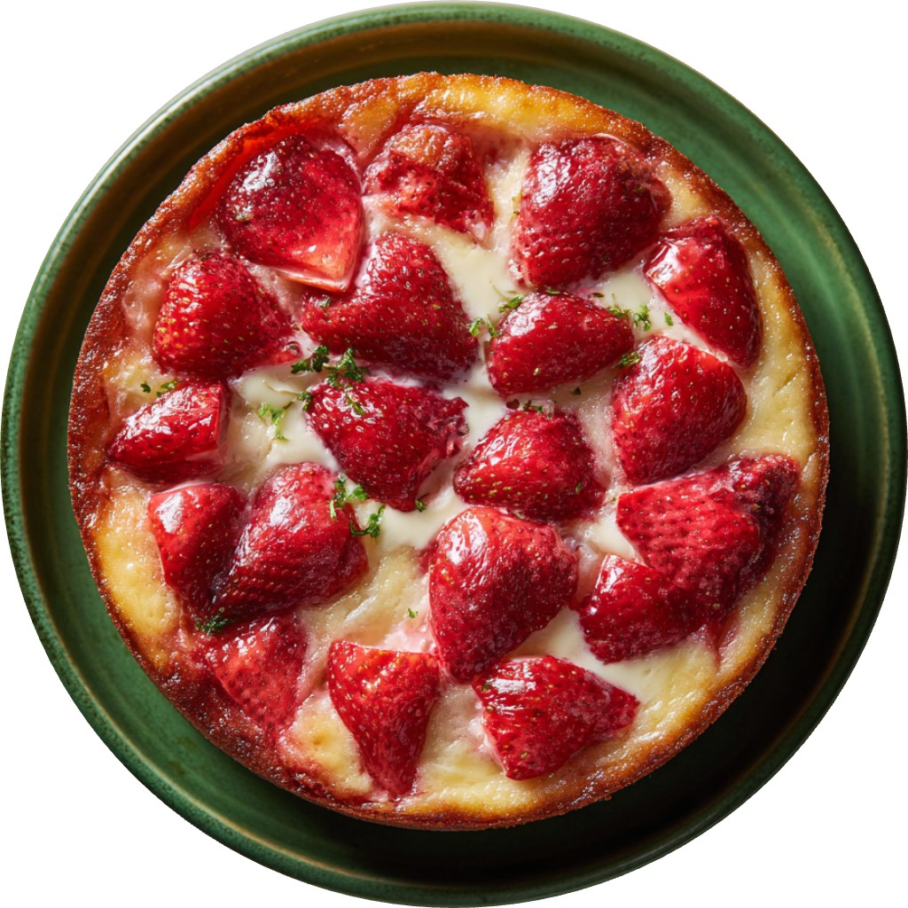 Strawberry Butter Cake