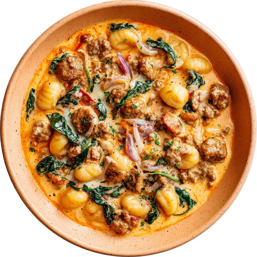 One-Pot Creamy Italian Sausage Gnocchi