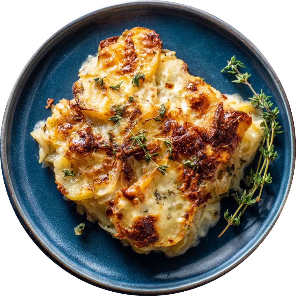 Creamy French Onion Scalloped Potatoes