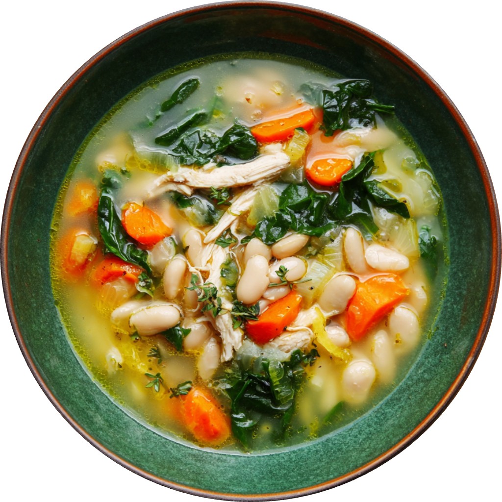 Lemon White Bean Chicken Soup