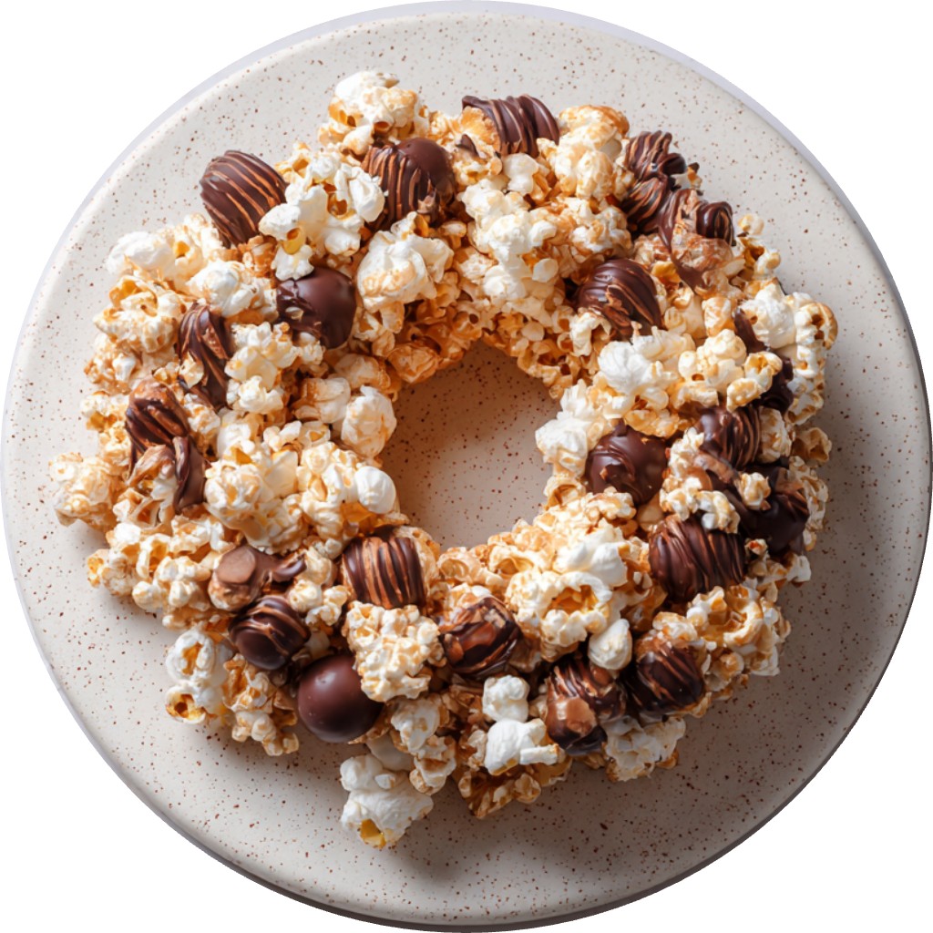 Rosca De Palomitas Con Chocolate