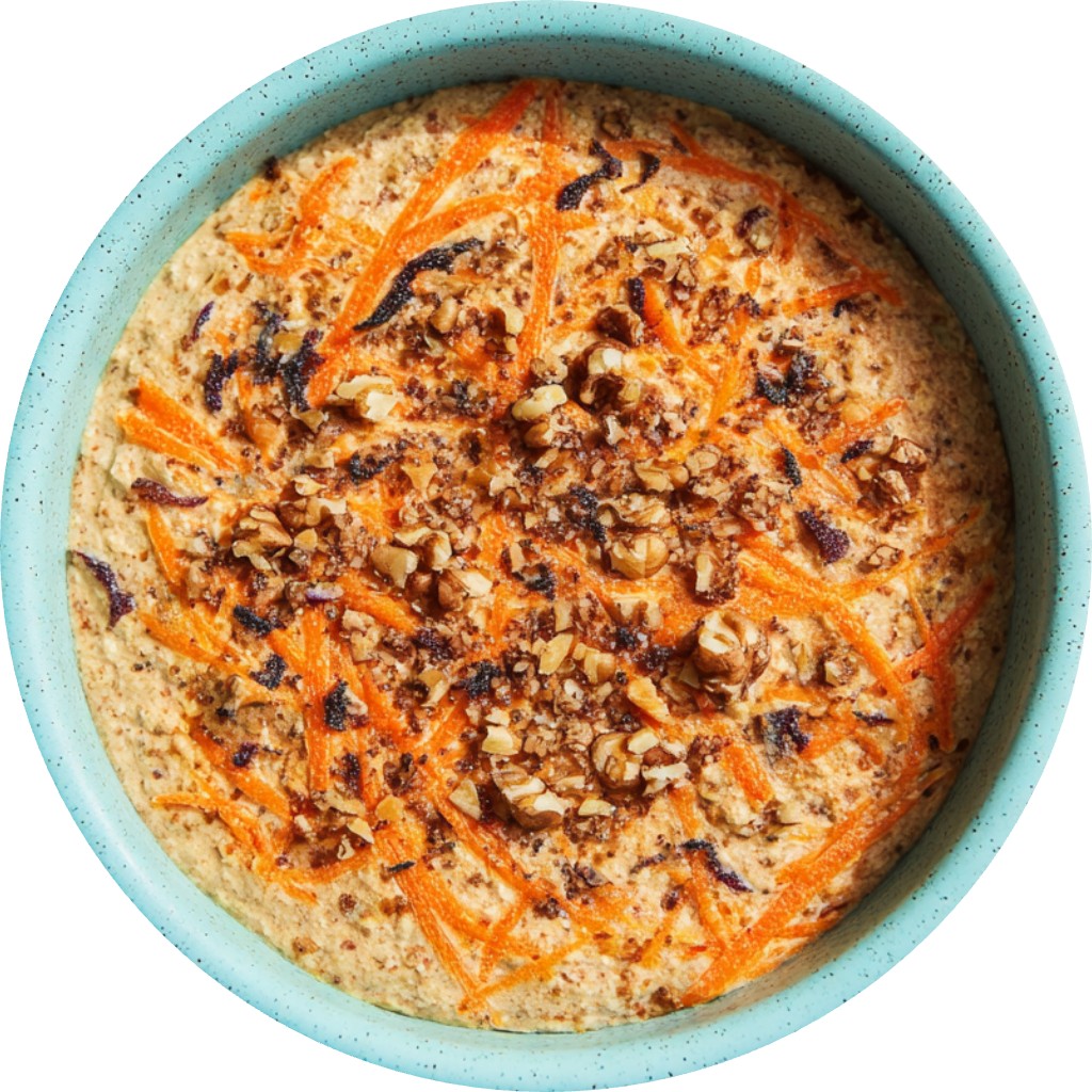 Carrot Cake Baked Oats
