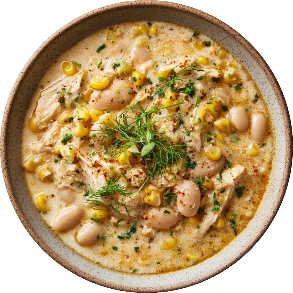 Cajun White Chicken Chili
