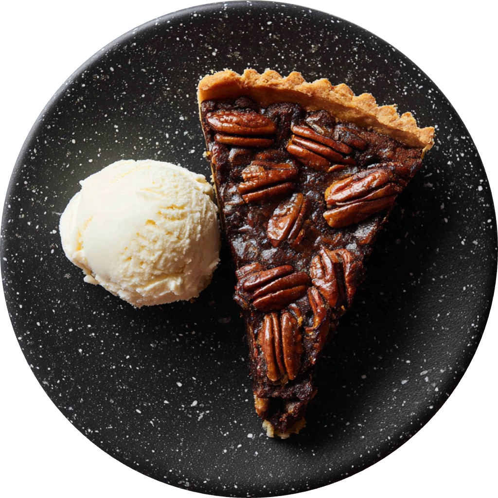 Pecan Brownie Pie