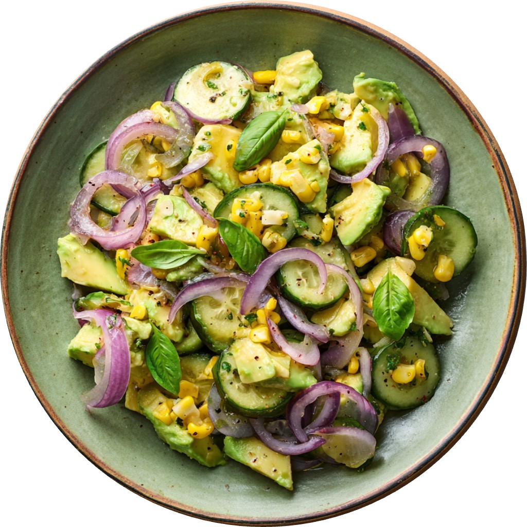 Avocado And Pickle Salad