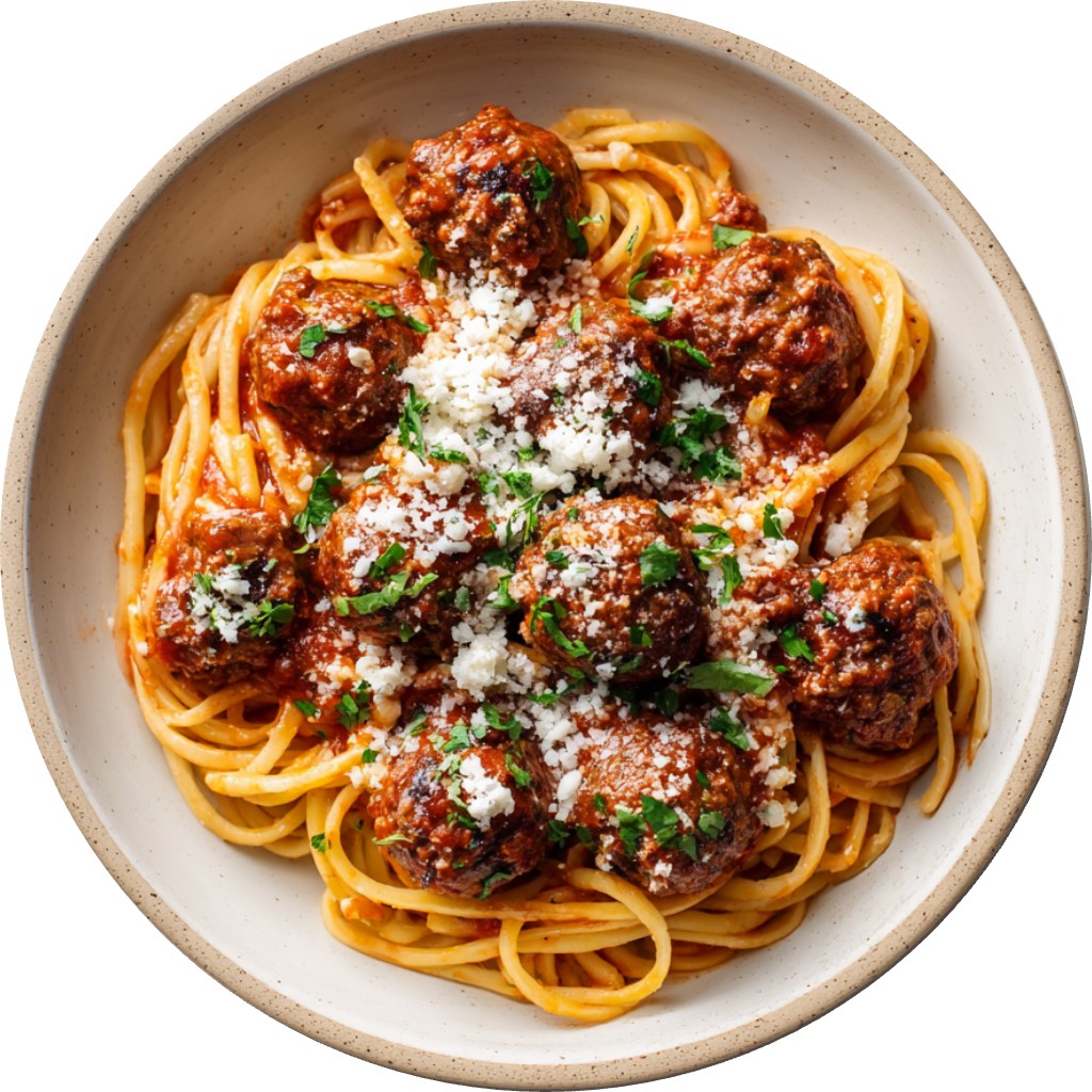 Grandma's Spaghetti & Meatballs