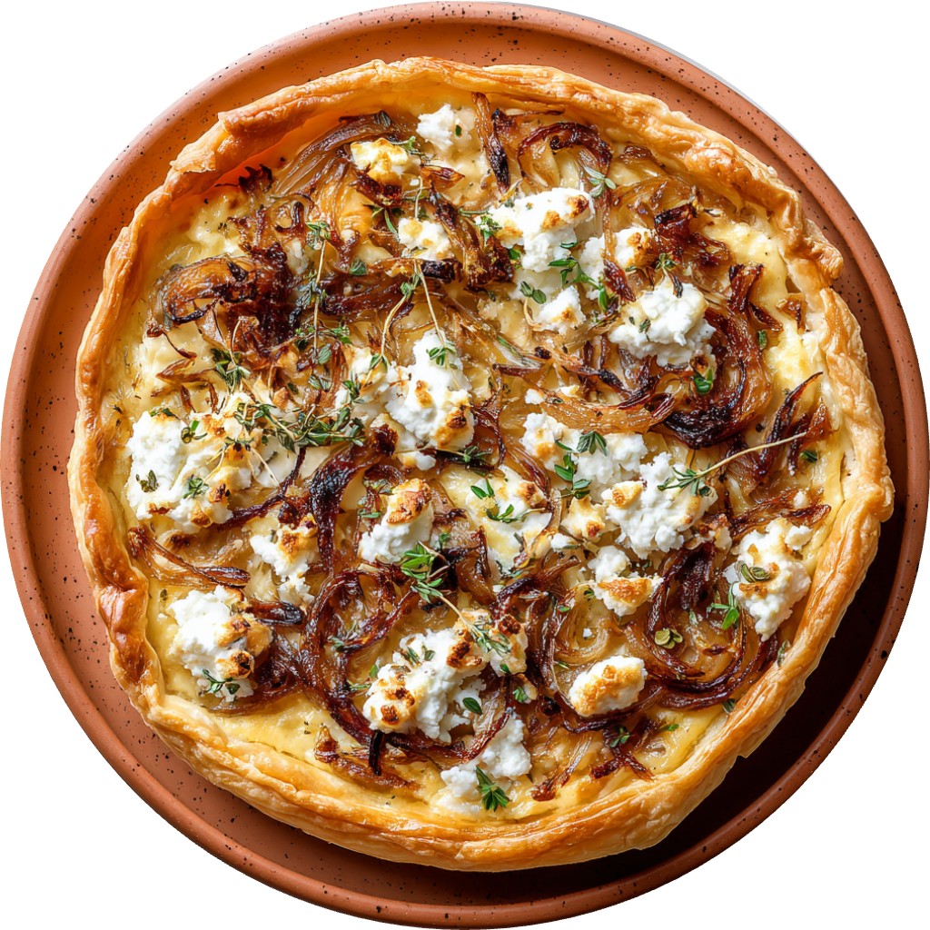 Caramelized Onion And Goat Cheese Tart