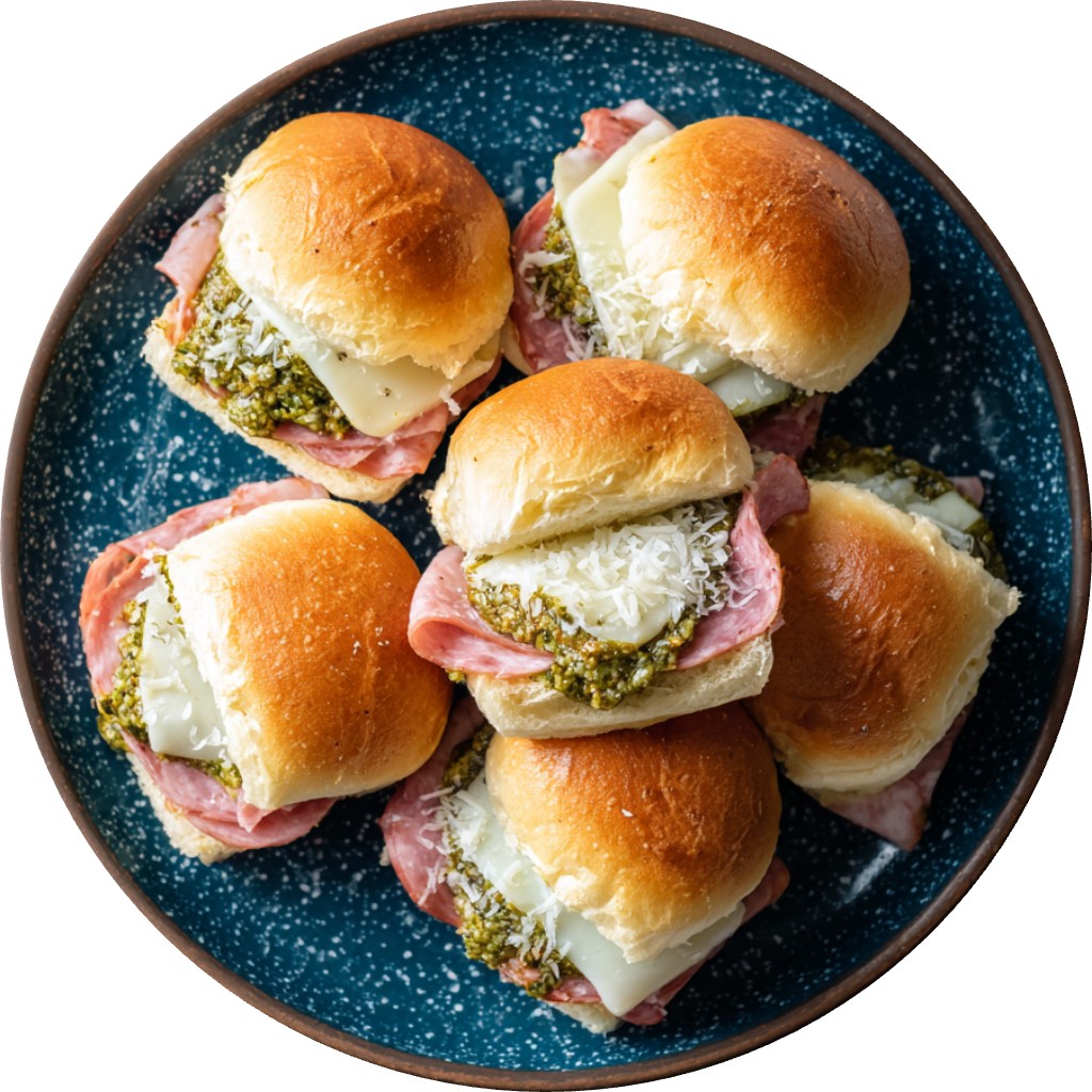 Italian Pesto Sliders