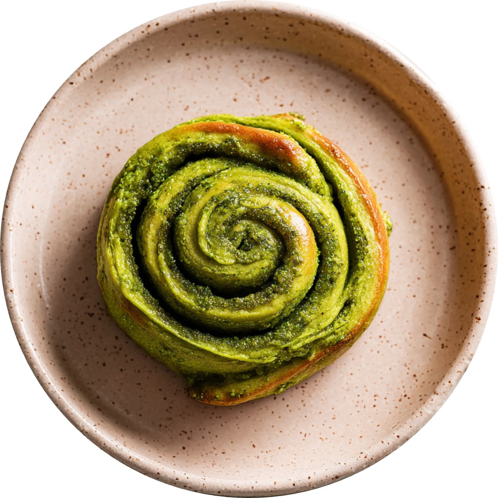 Grinch Cookie Butter Cinnamon Rolls