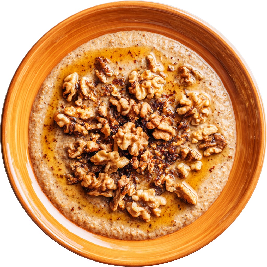 Salted Date Spiced Carrot Cake Porridge