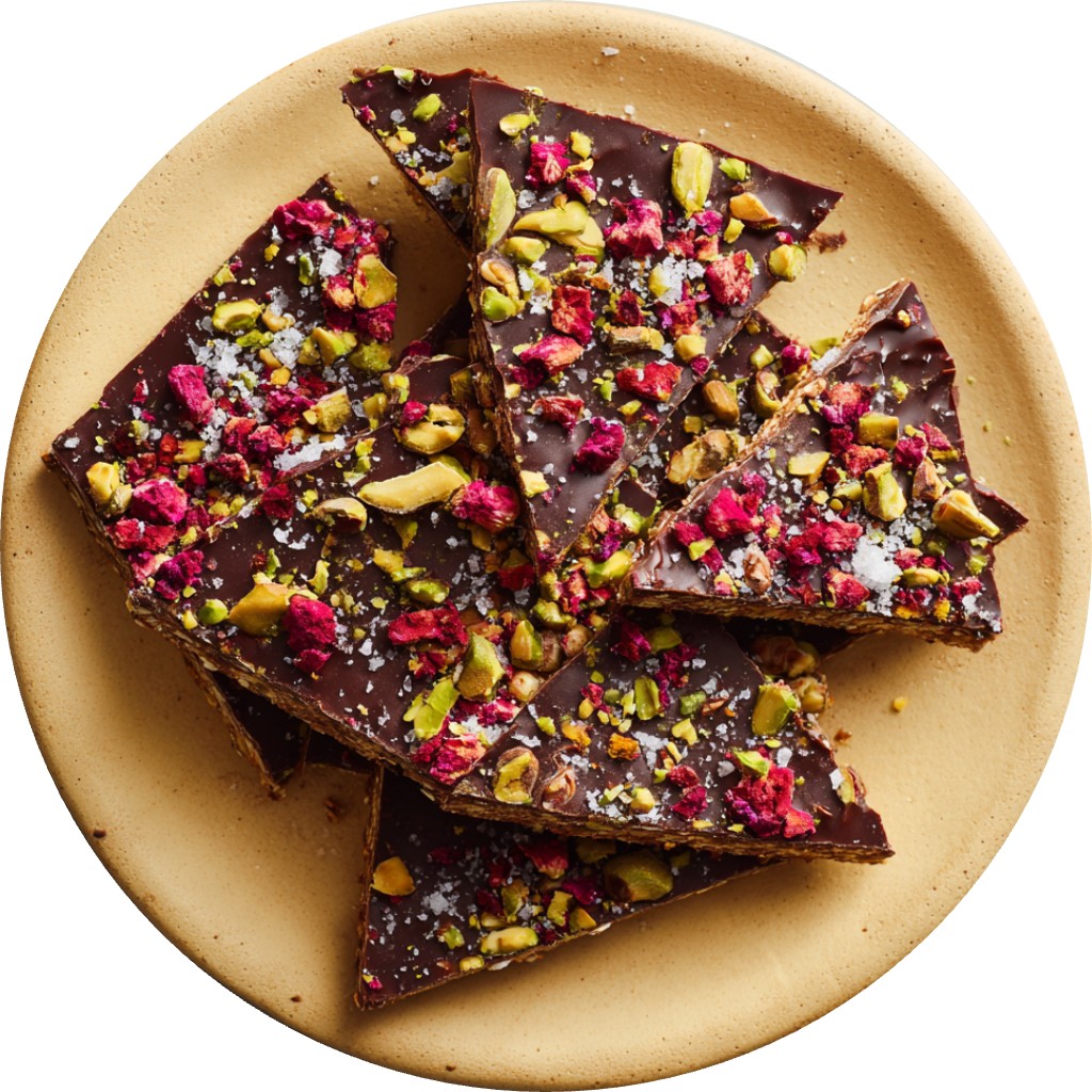 Dark Chocolate Flax Bark