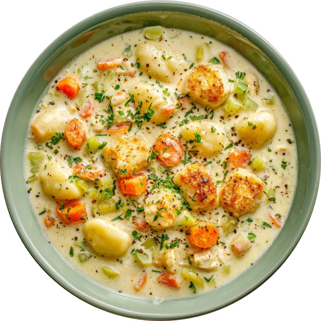 Creamy Chicken Gnocchi Soup