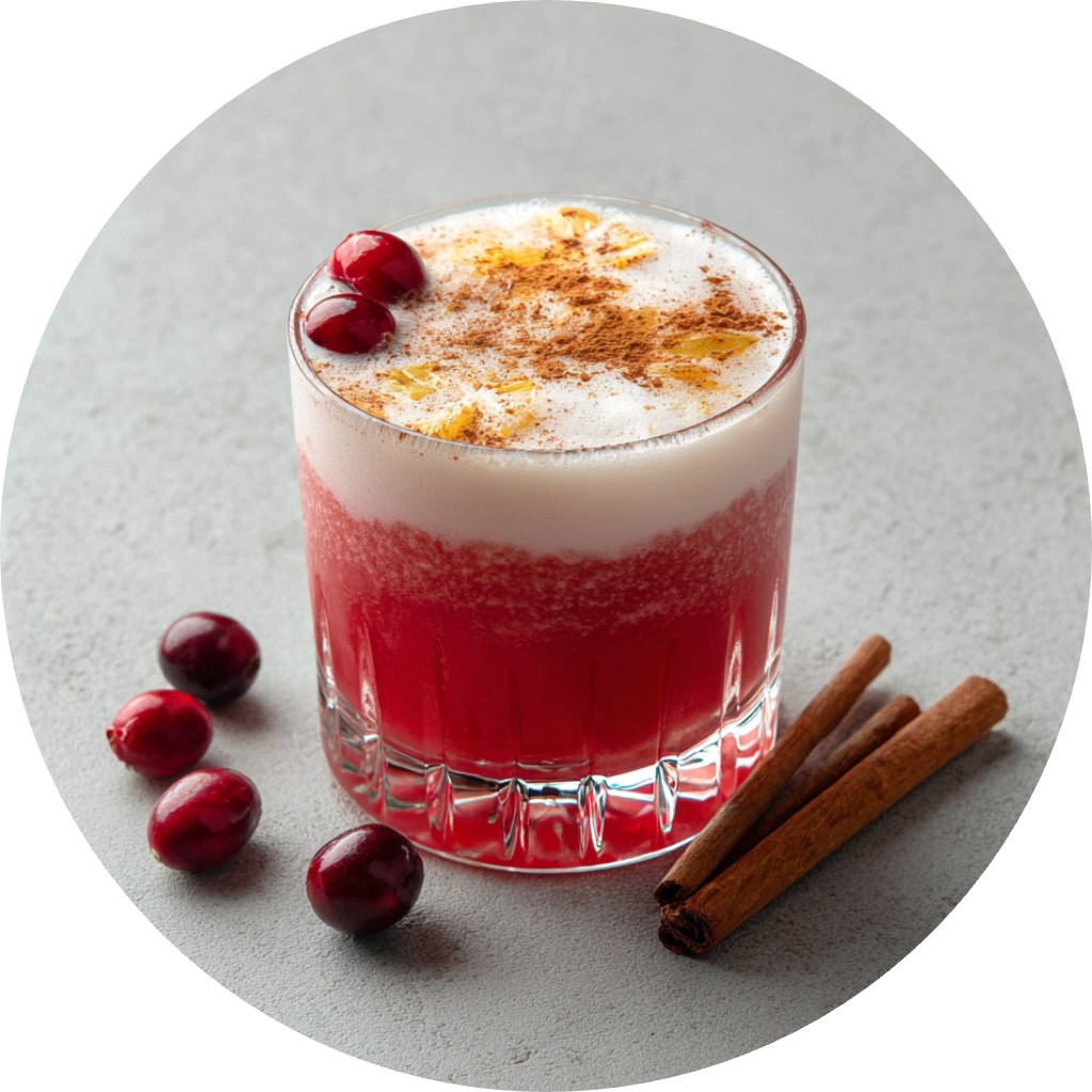 Cranberry & Cinnamon Sour