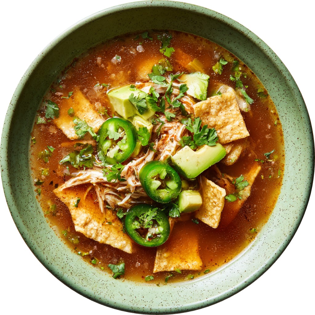 Mom’s Chicken Tortilla Soup