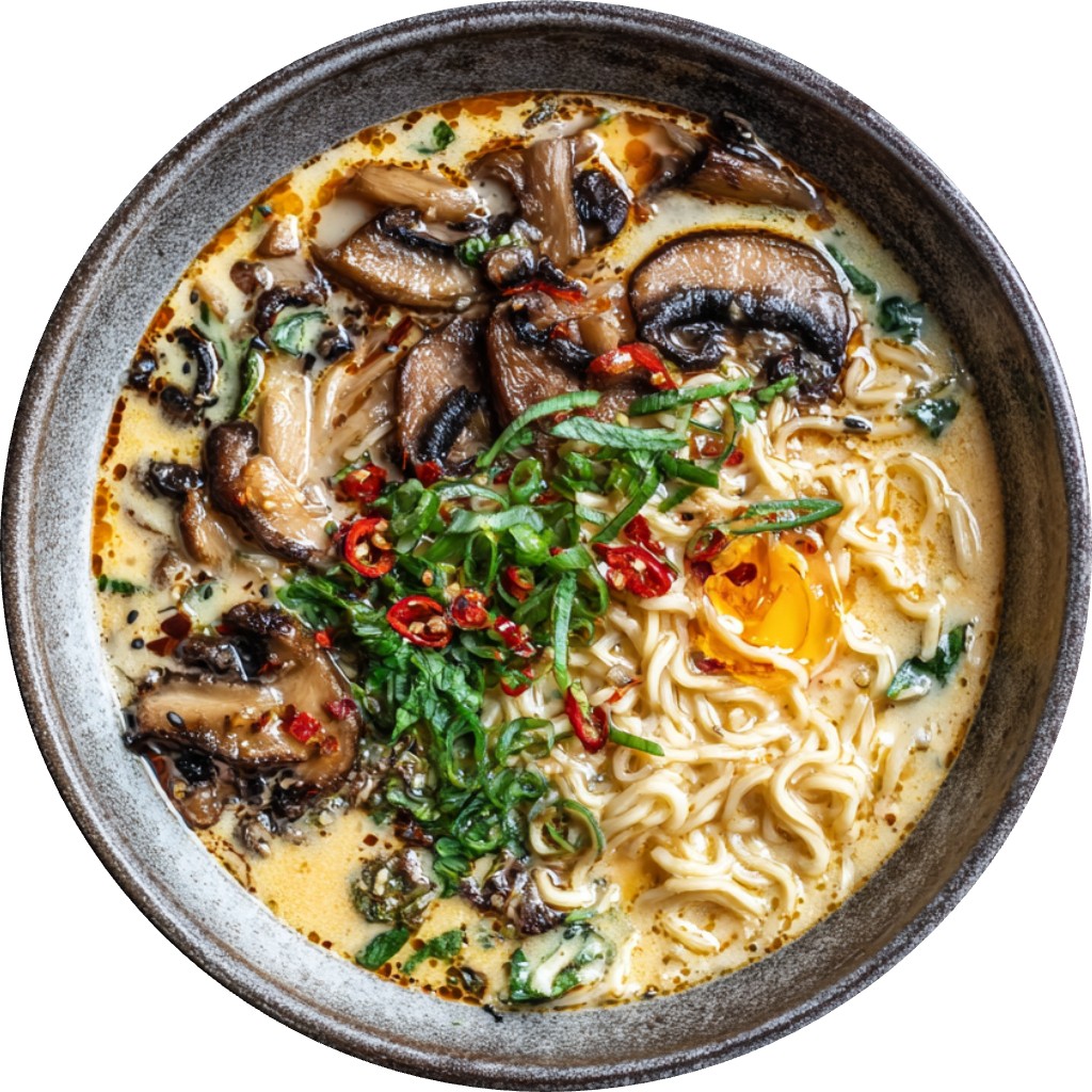 Fiery Yet Creamy Firecracker Ramen