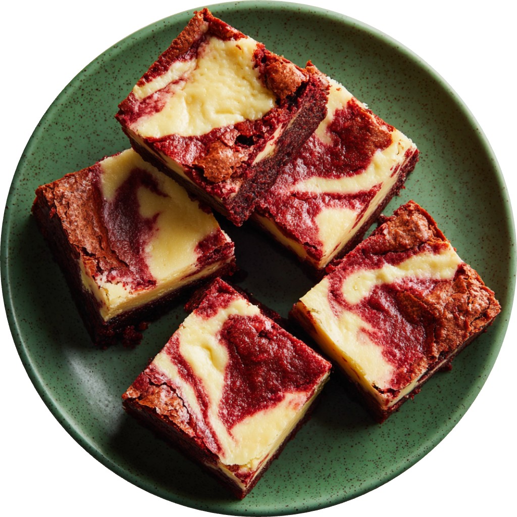 Red Velvet Cheesecake Brownies