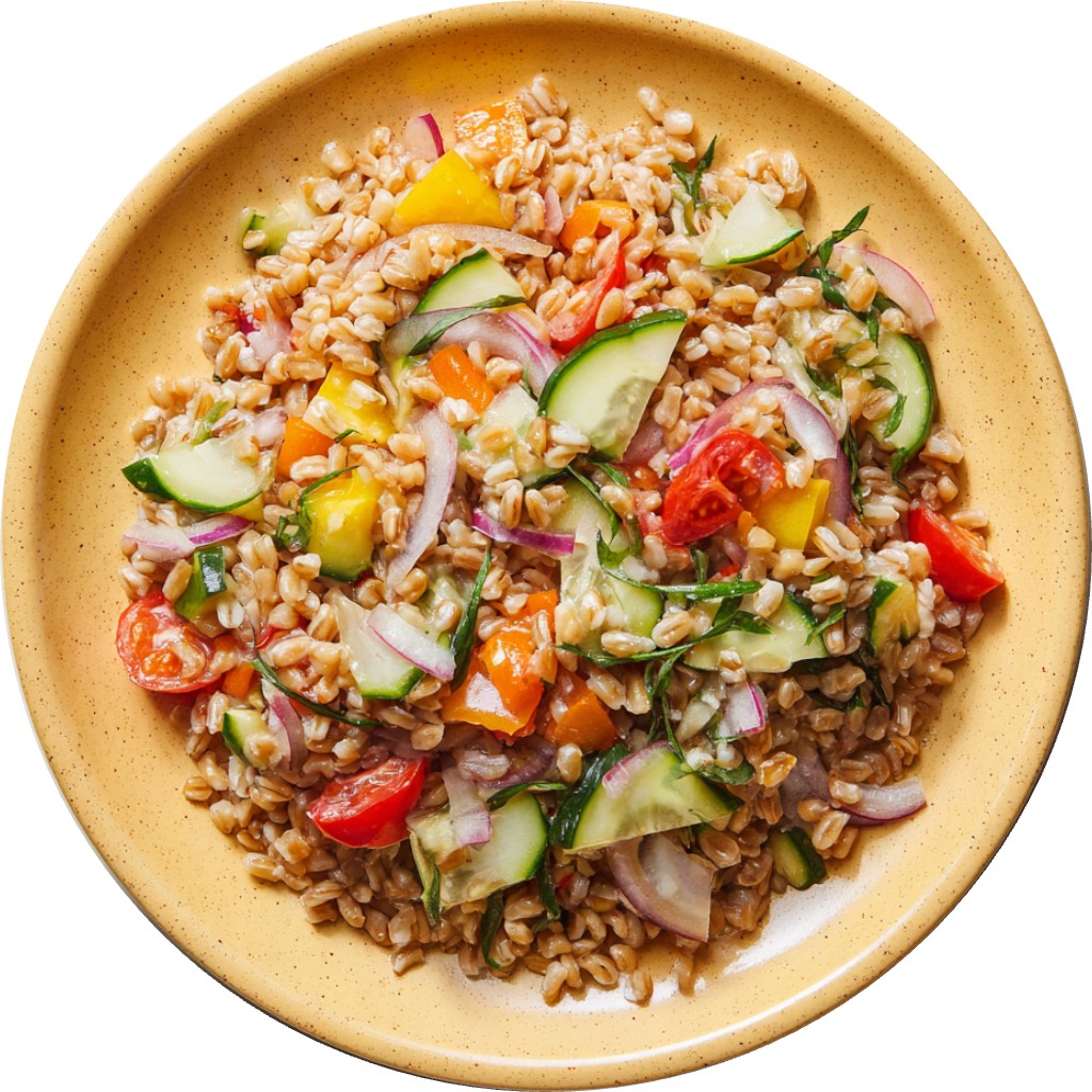A Simple & Easy Farro Salad