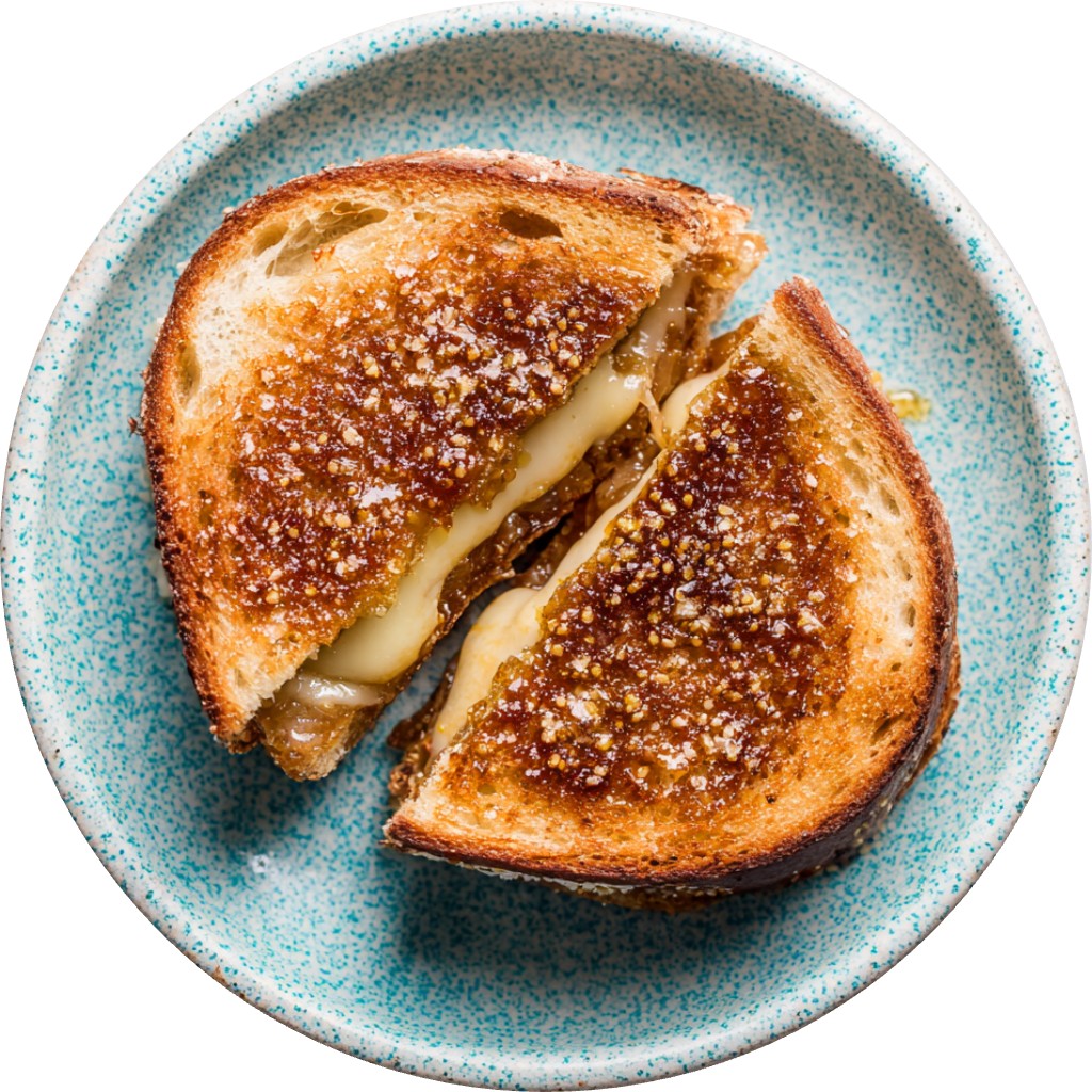Fig & Caramelized Hot Honey Grilled Cheese