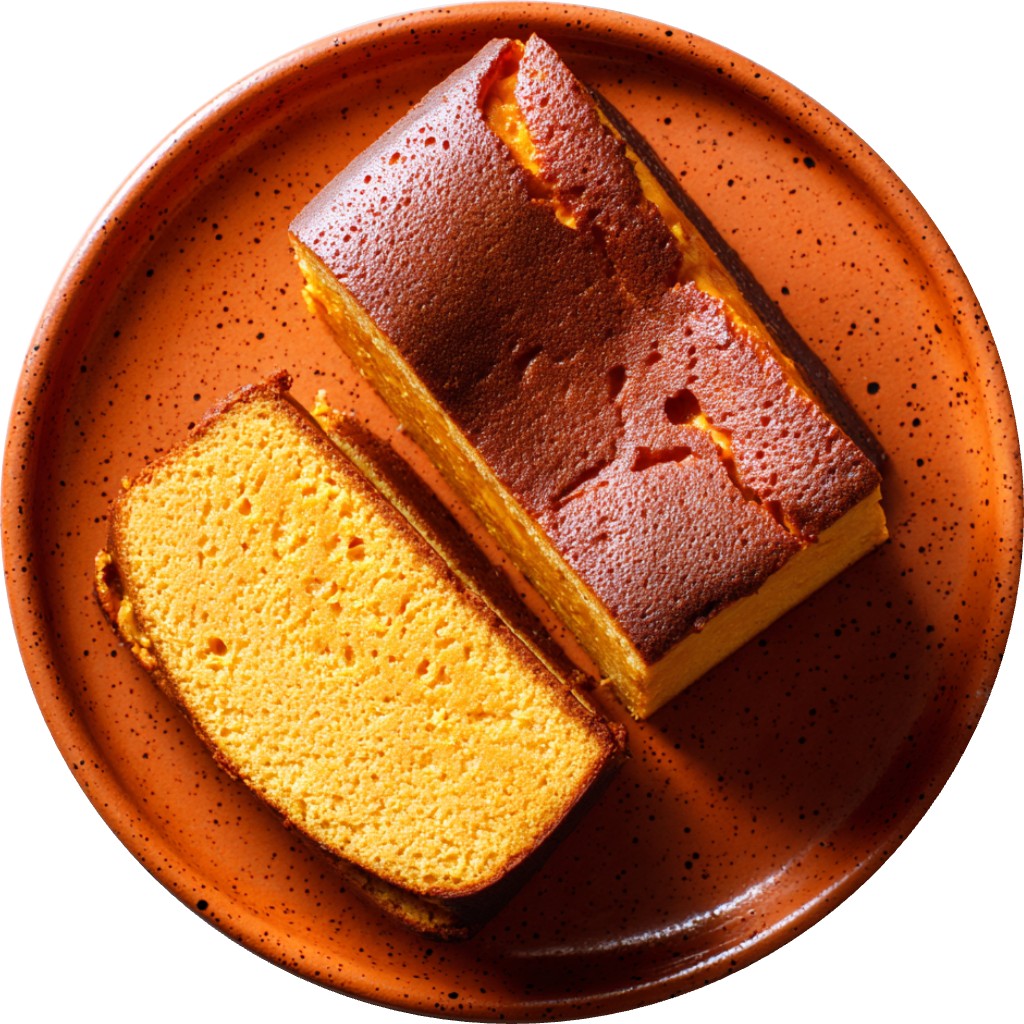 Roasted Pumpkin Basque Cheesecake