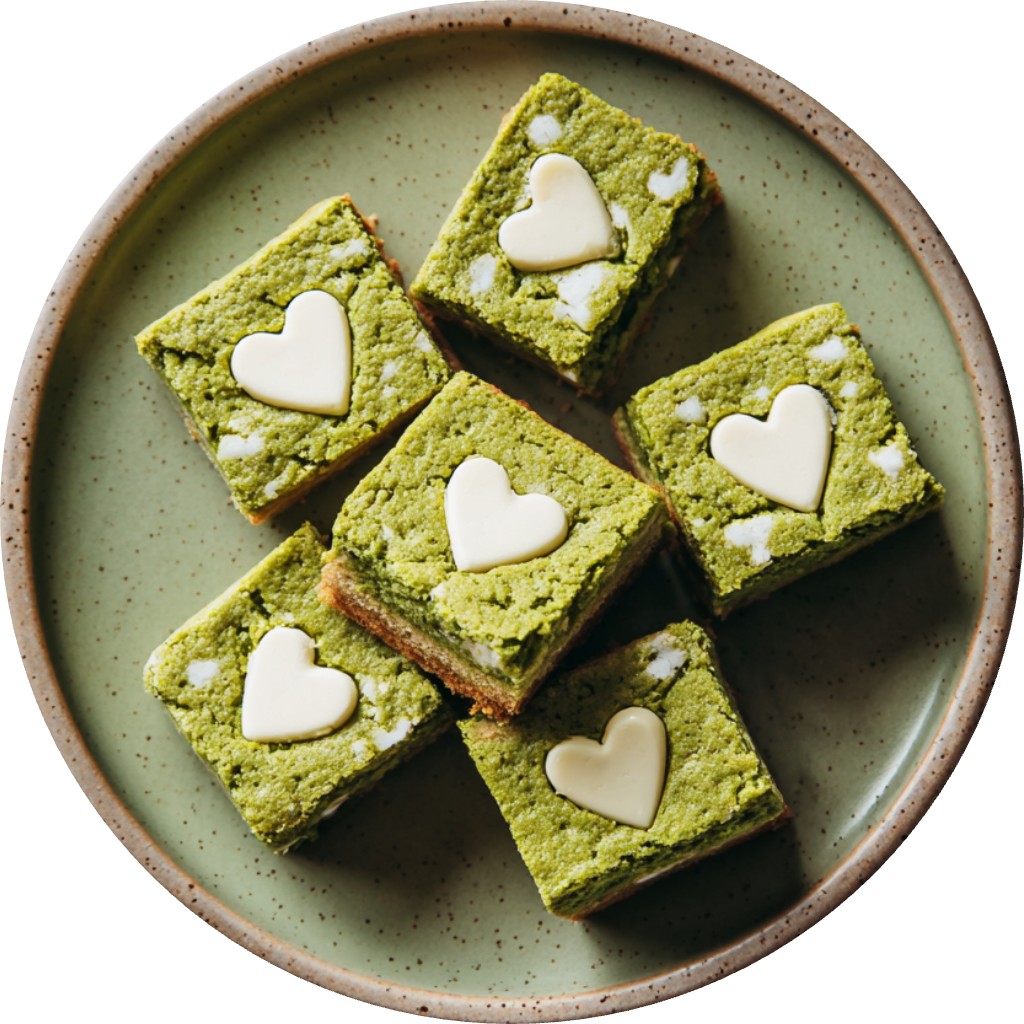 Grinch’S Heart Blondies