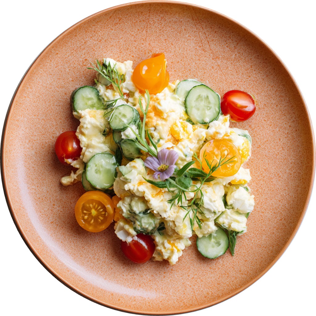 Egg Cucumber Salad