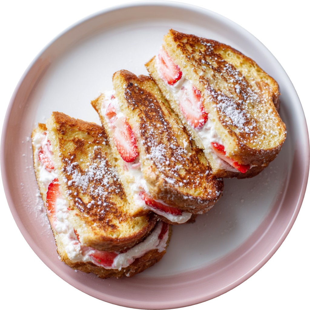 Strawberry Cream Cheese French Toast