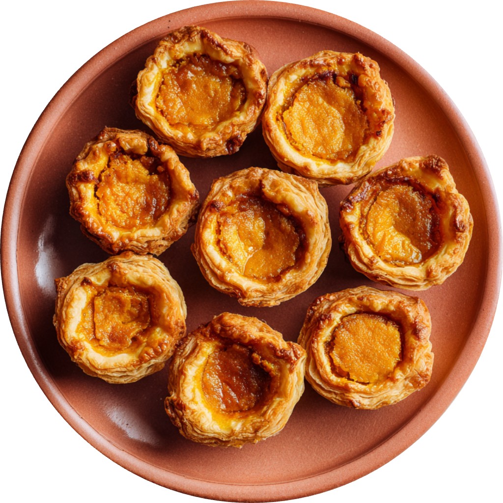 Sweet Potato Pie Puff Pastry Cups