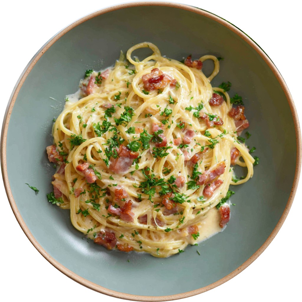 Creamy Bacon & Parmesan Pasta